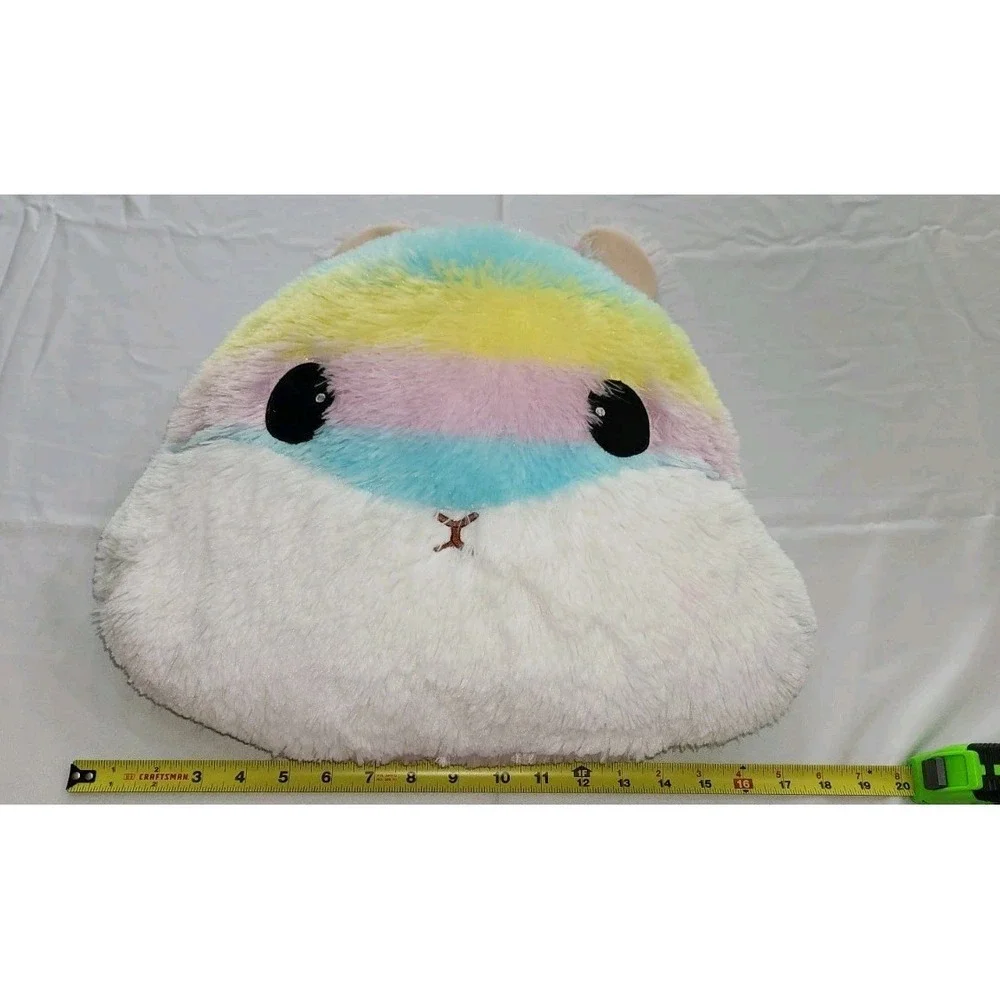 Amuse Rainbow Hamster Plush Large Stuff Animal  2010 Model